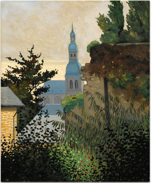 Saint-Sauveur Church in Dinan - Félix Vallotton