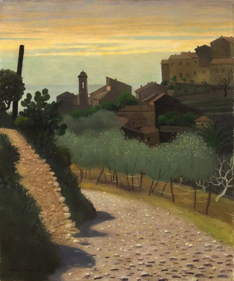 Church of Saint Anne in Cagnes - Félix Vallotton