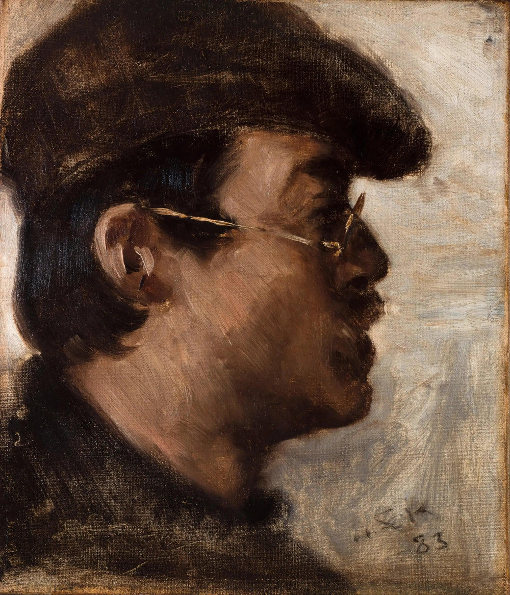Eilif Peterssen - Peder Severin Krøyer image 1 reproduction réalisée par Alpha Reproduction