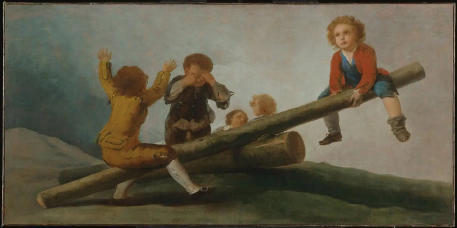 The Seesaw - Francisco de Goya