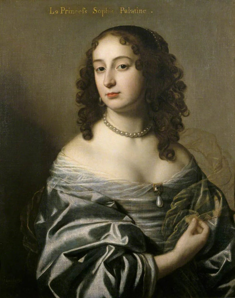 Electress Sophie, Palatine princess, wife of Ernest Augustus, Elector of Hanover (1630-1714) - Gerrit van Honthorst