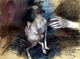 Elegant with the Dog - Giovanni Boldini