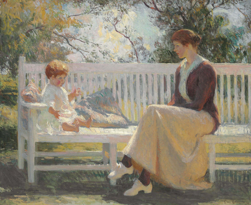 Éléonore and Benny - Frank Weston Benson