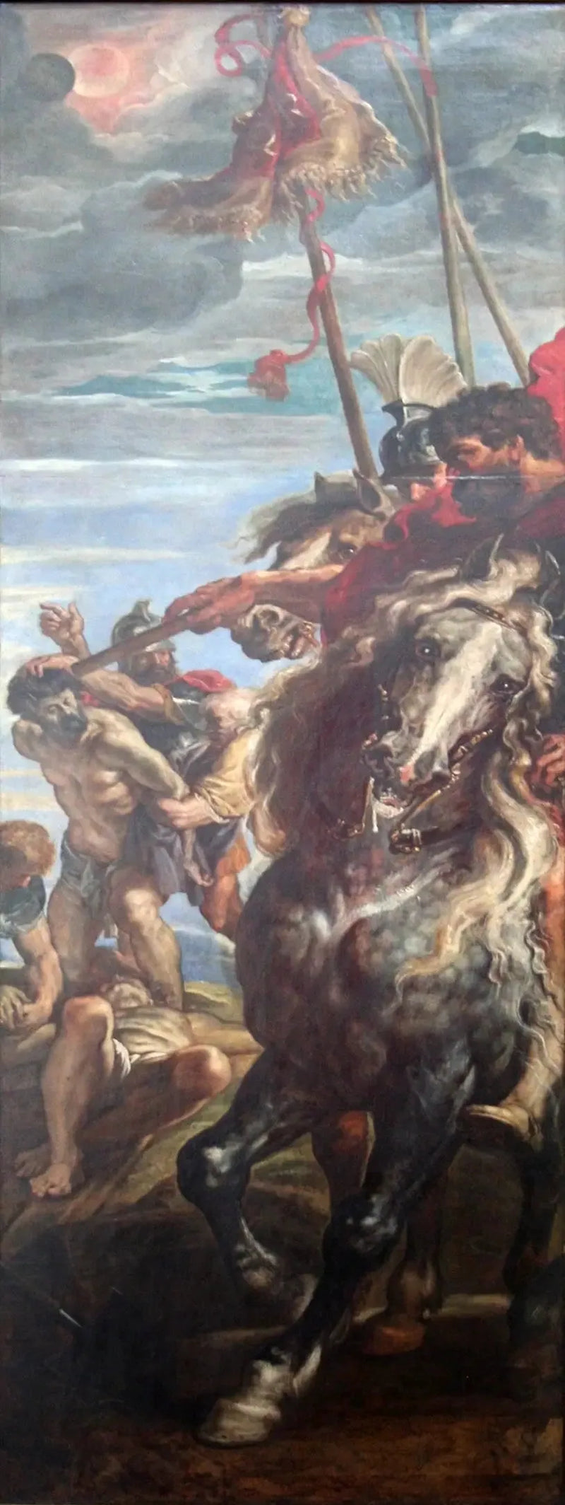 Elevation of the Cross (right panel) - Peter Paul Rubens
