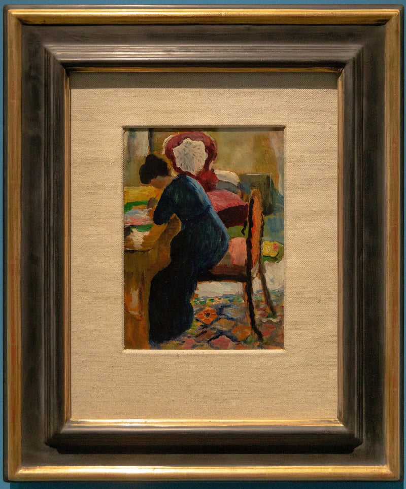 Elisabeth at the Office - August Macke