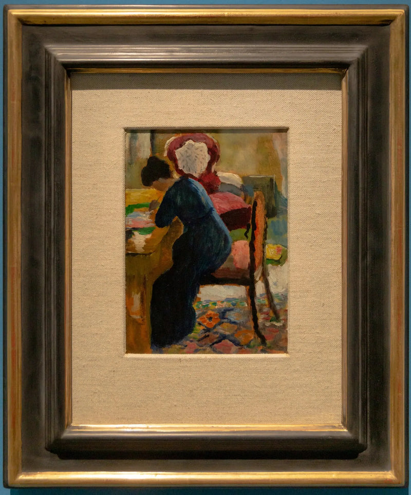 Elisabeth at the Office - August Macke