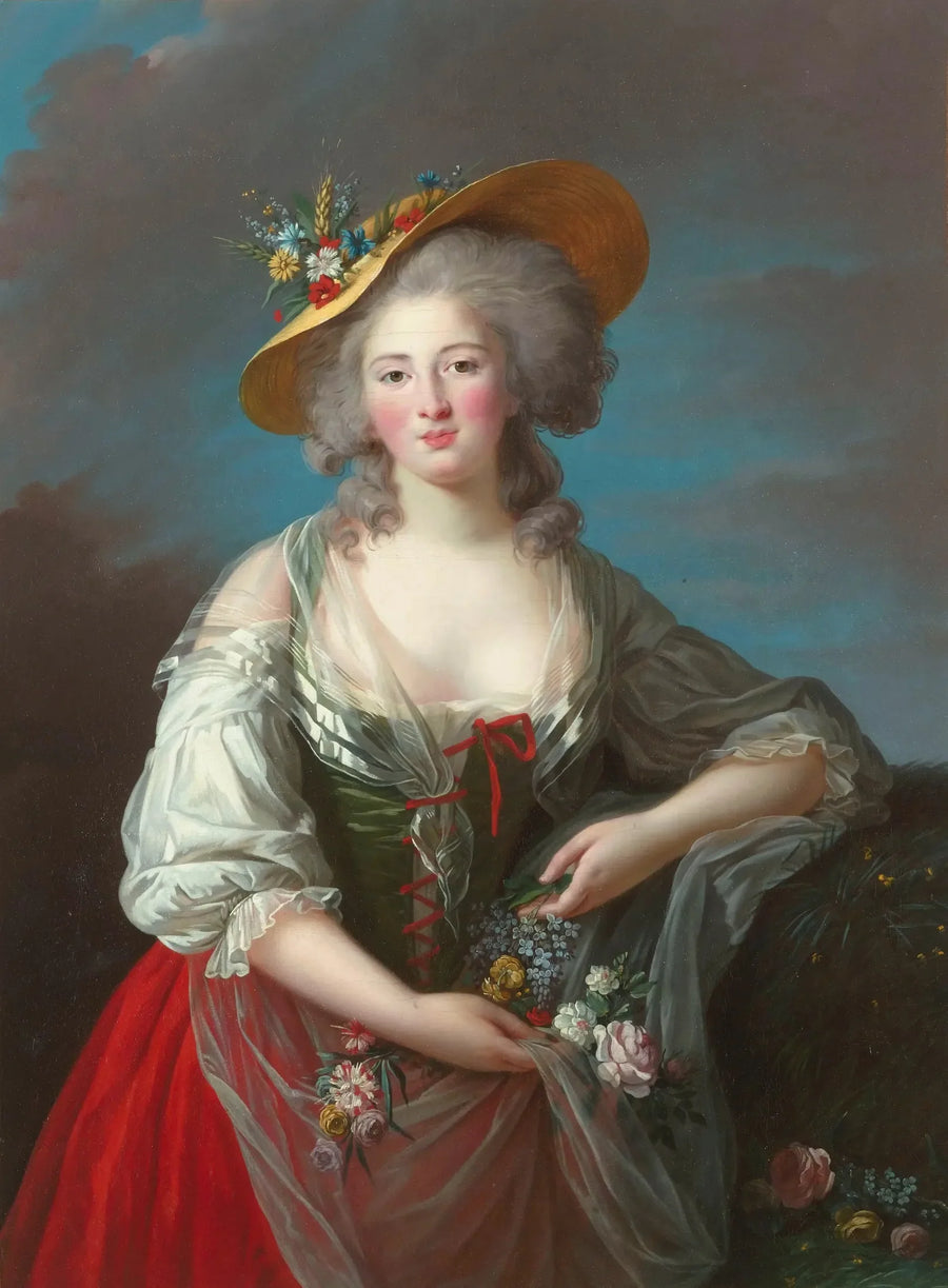 Elisabeth-Philippe-Marie-Hélène de France, known as Madame Elisabeth - Élisabeth Vigeé Le Brun