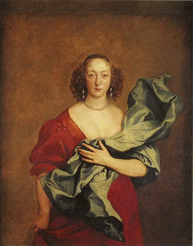 Elizabeth (née Brydges), Countess of Castlehaven (1619-1678) - Antoine van Dyck