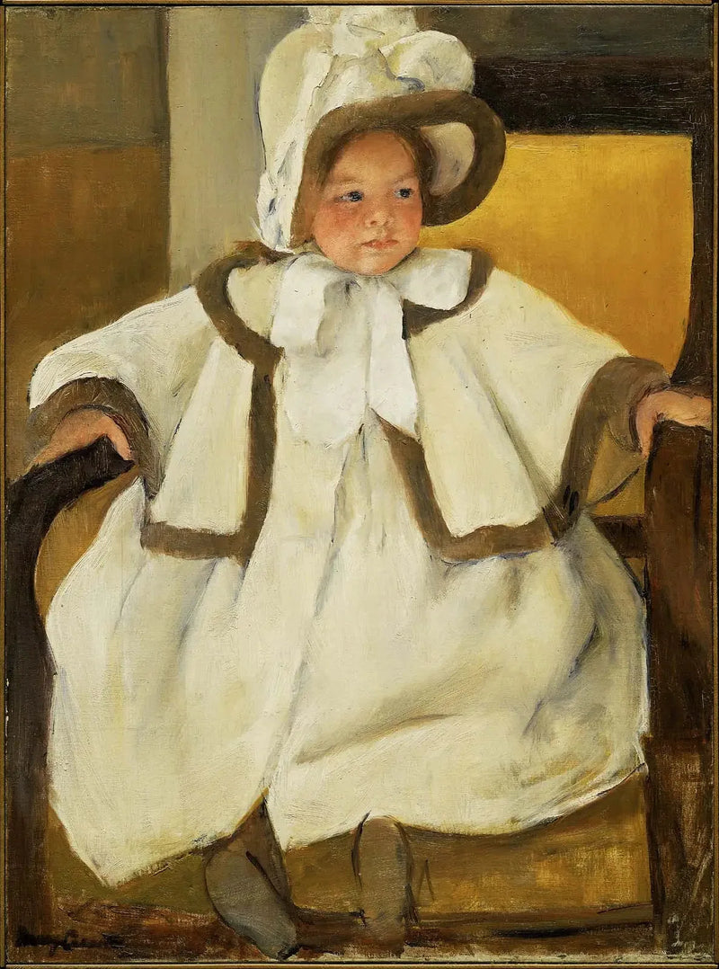 Ellen Mary in White Blouse - Mary Cassatt