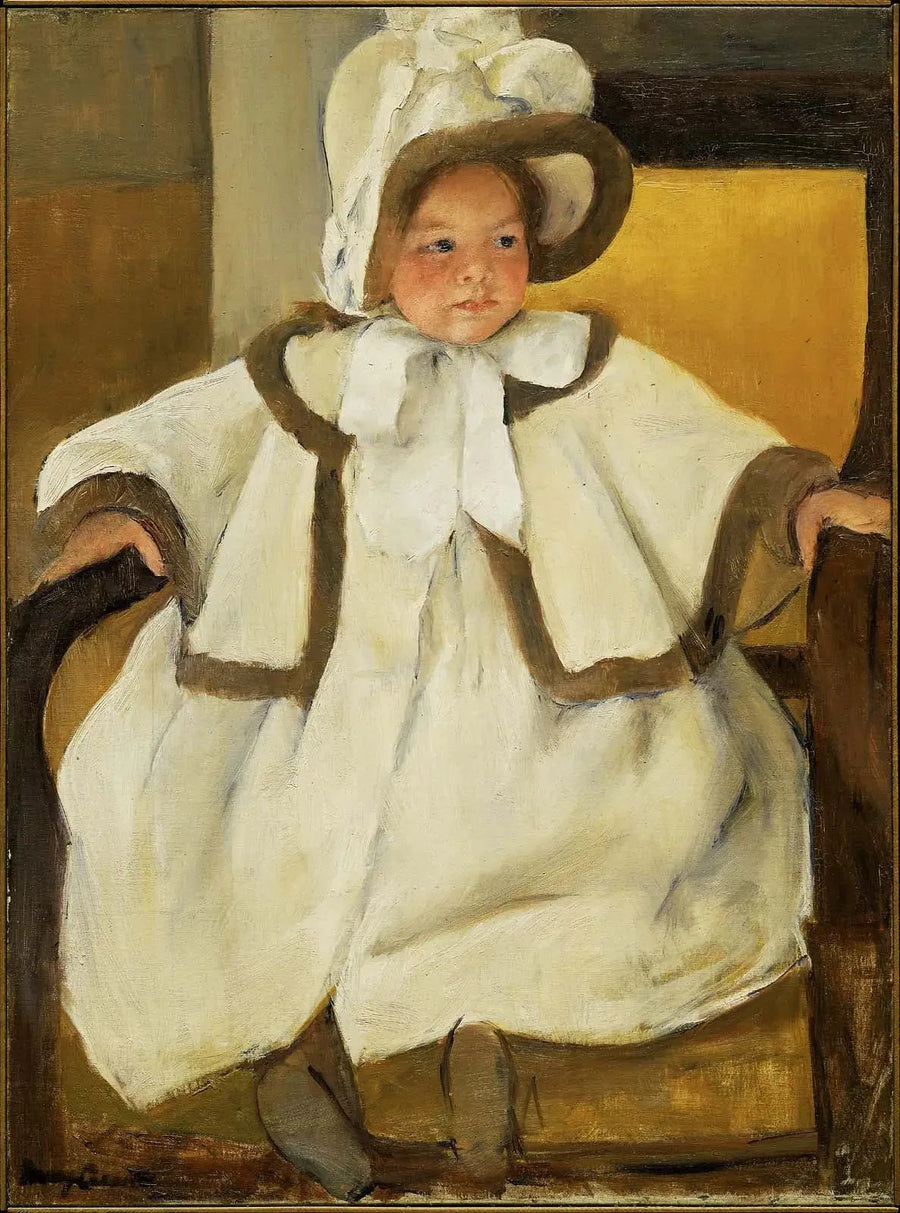 Ellen Mary in White Blouse - Mary Cassatt