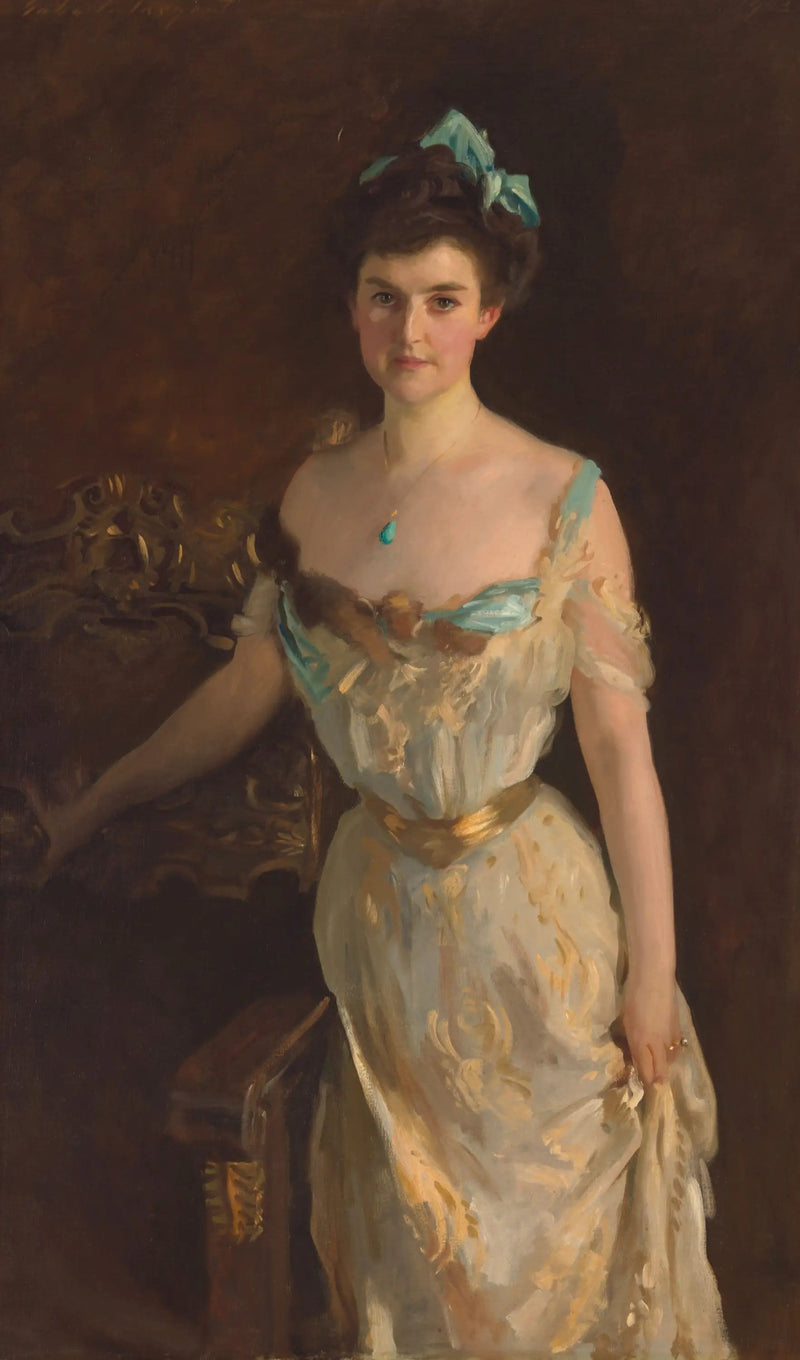 Ellen Sears Amory Anderson Curtis (1868-1952) (Mrs. Charles Pelham Curtis) - John Singer Sargent