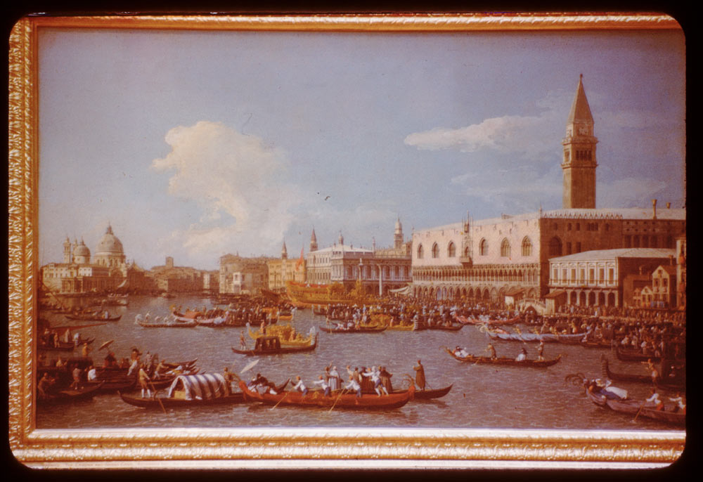 Embarkation of the Doge of Venice, for the Adriatic wedding ceremony - Canaletto