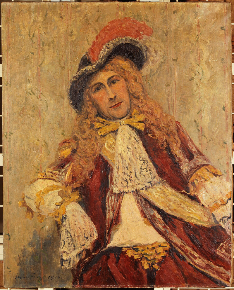 ��mile Dehelly (1871-1969), member of the Co��die-Fran��aise, in stage costume - Maxime Maufra