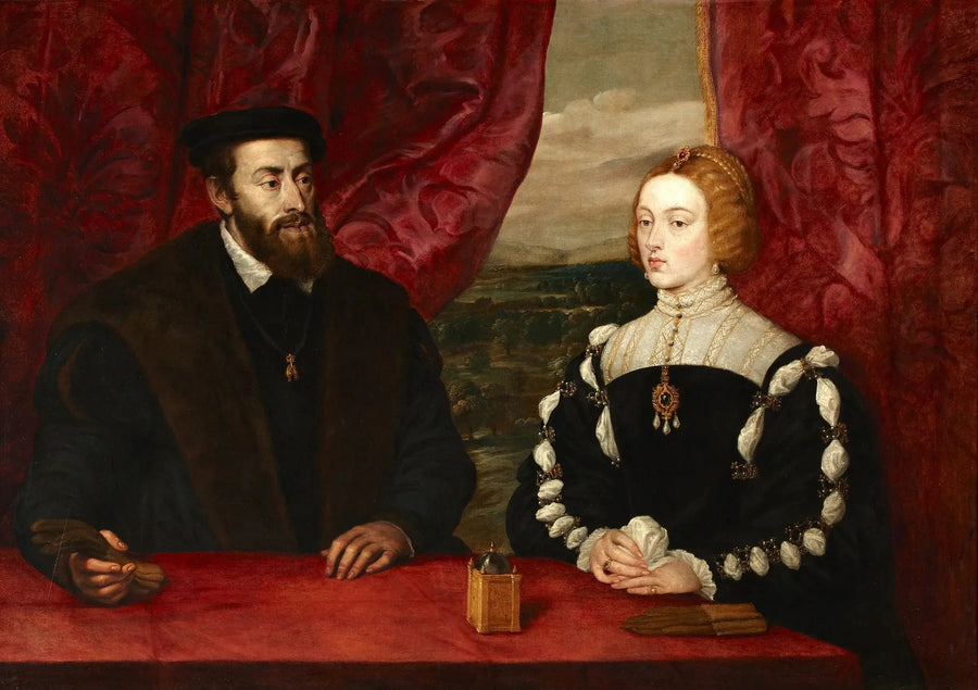 Emperor Charles V and Empress Isabella - Peter Paul Rubens