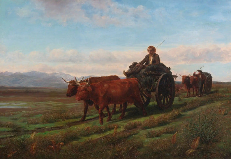 Going to the market - Rosa Bonheur
