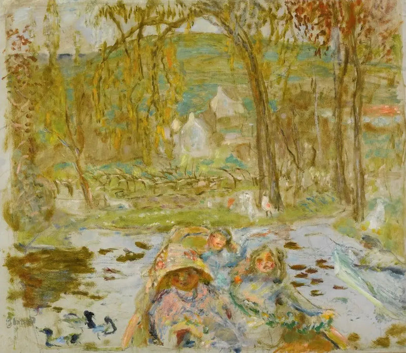 In a Rowboat - Pierre Bonnard