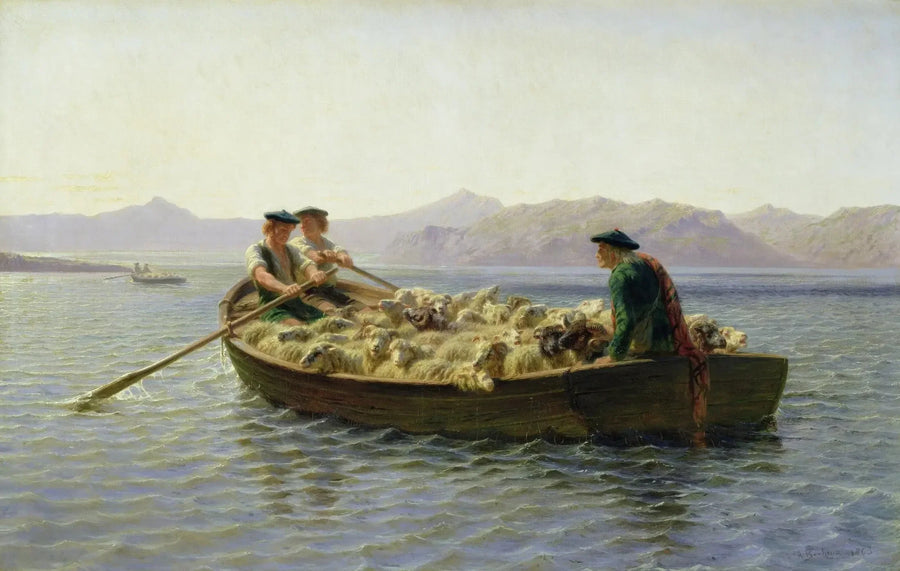 In Boat - Rosa Bonheur