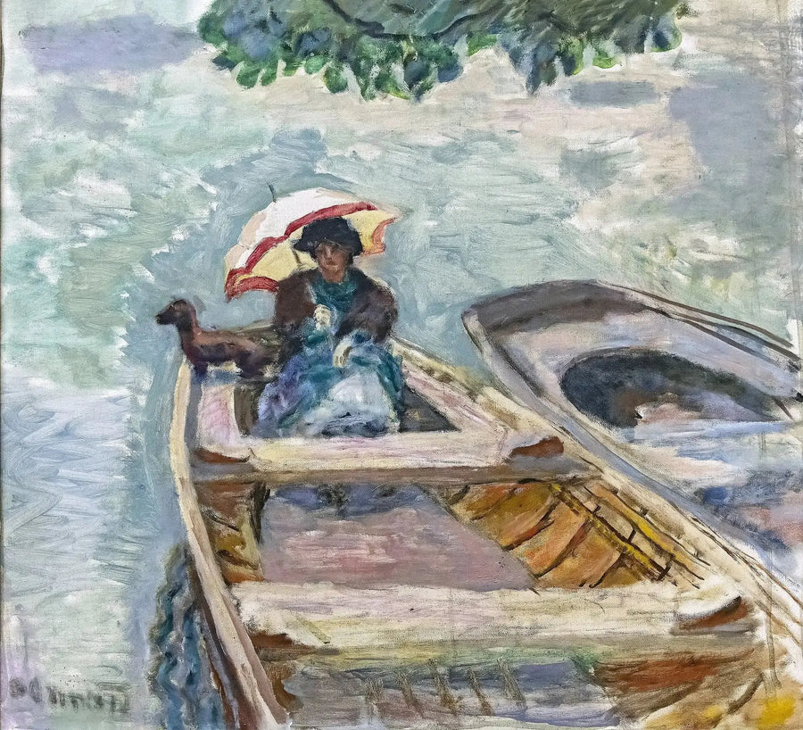 On a Boat - Pierre Bonnard