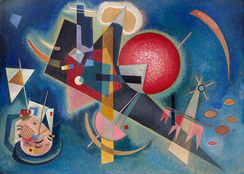 In Blue - Vassily Kandinsky