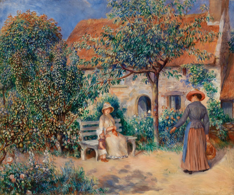 In Brittany - Pierre-Auguste Renoir