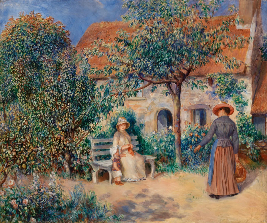 In Brittany - Pierre-Auguste Renoir