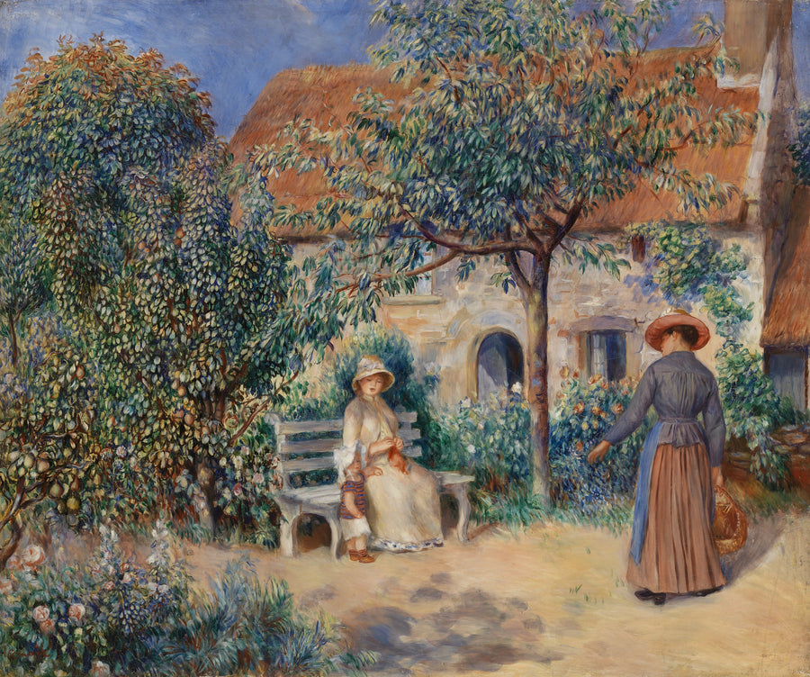 In Brittany - Pierre-Auguste Renoir