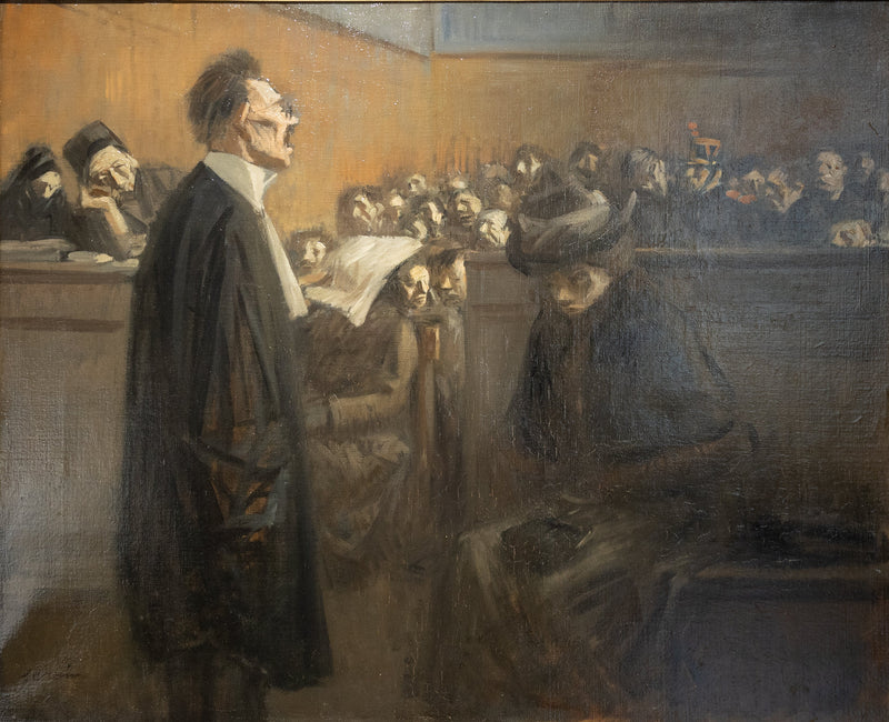 In Correctional - Jean-Louis Forain
