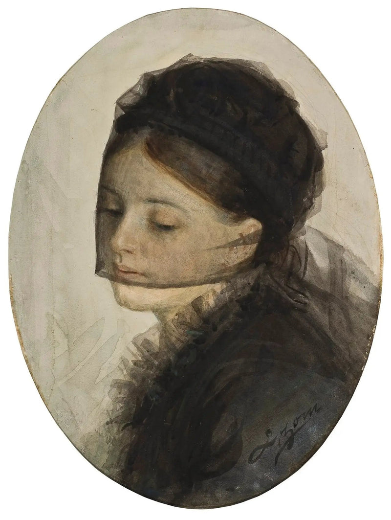 Mourning - Anders Zorn