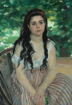 In summer (La Bohémienne), 1868 - Pierre-Auguste Renoir