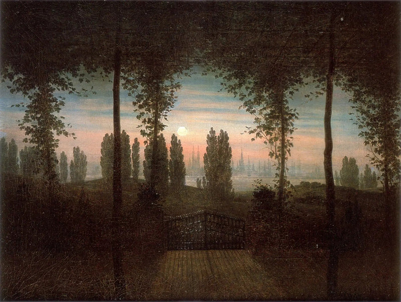 In Memory of Johann Emanuel Bremer - Caspar David Friedrich