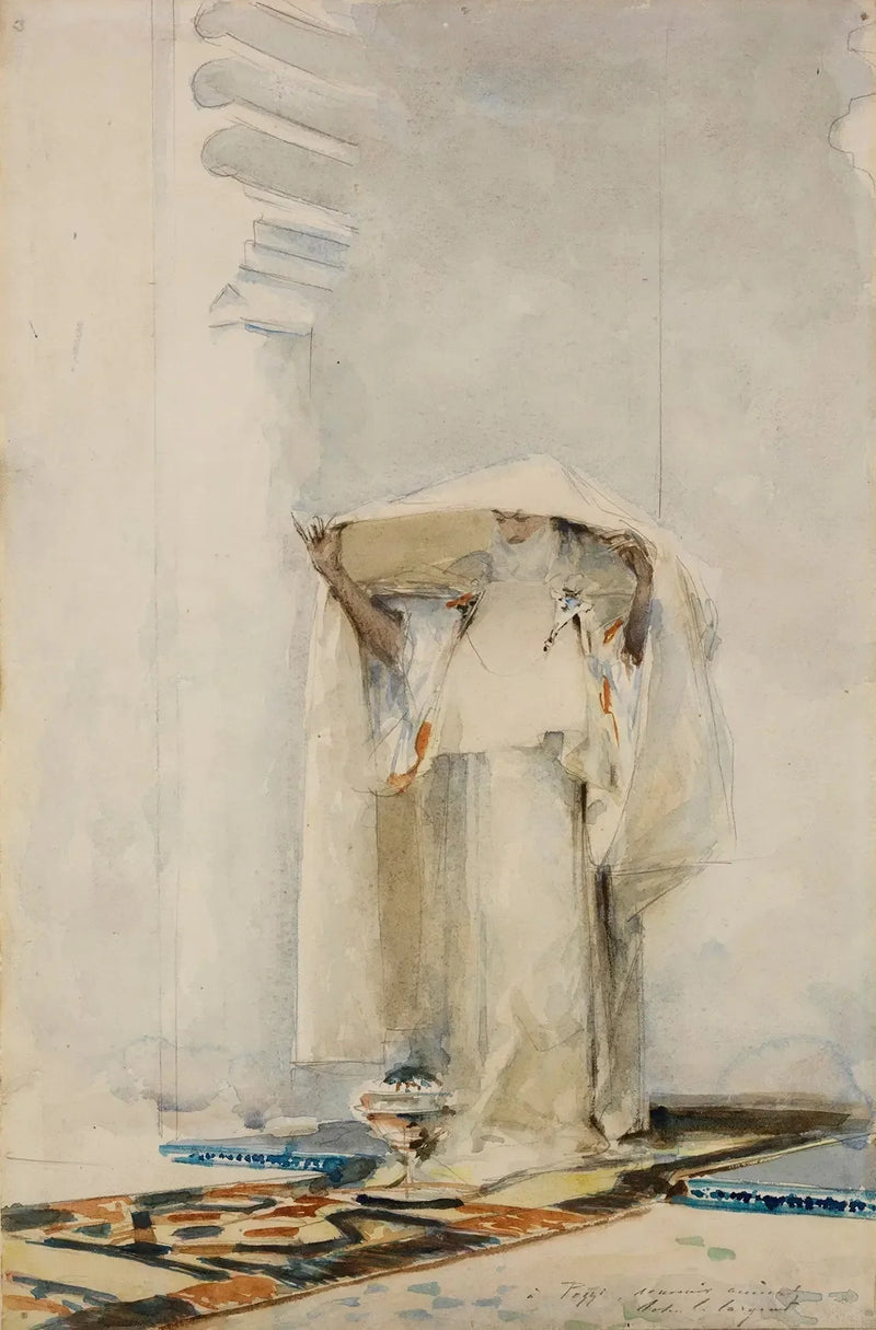 Incense the Veil - John Singer Sargent