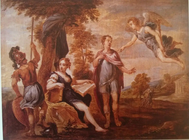 Aeneas Called by Dido - David Teniers the Younger