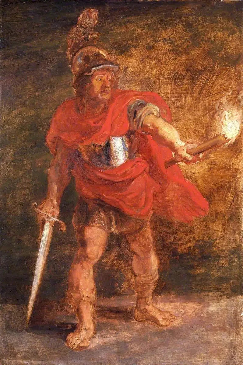 Aeneas in the Underworld - Peter Paul Rubens