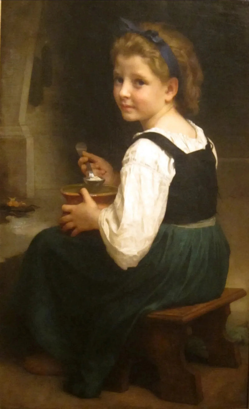 Child with the Milk Cup - Bouguereau