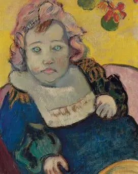 Child with Bib - Paul Gauguin