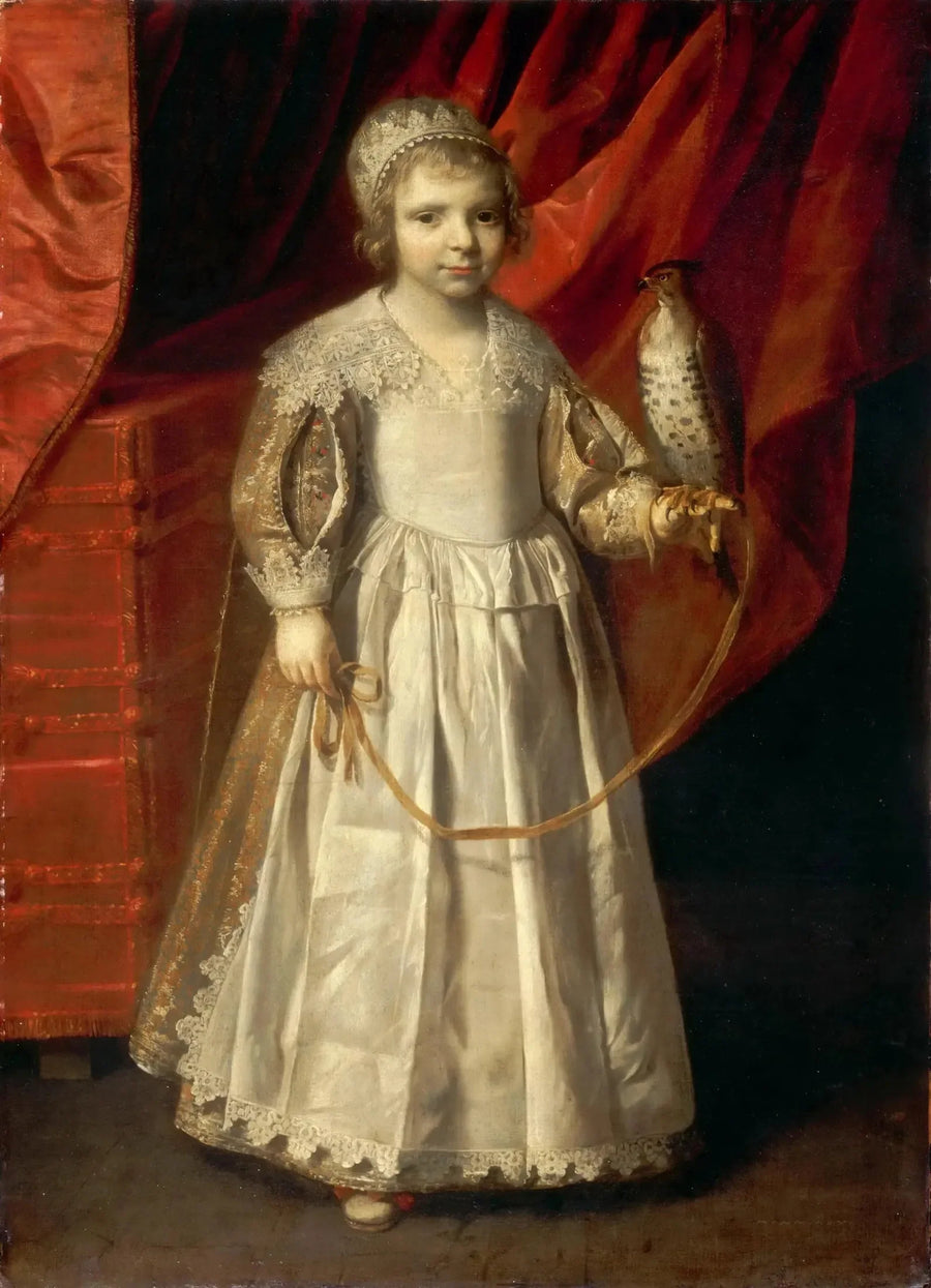 Child with Falcon - Philippe de Champaigne