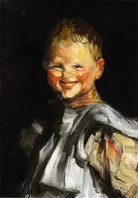 Child Laughing - Robert Henri