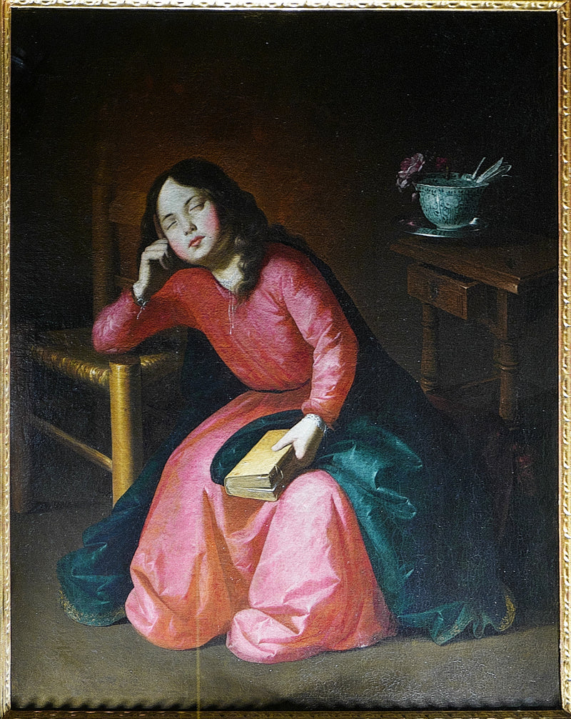 Sleeping Virgin Child - Francisco de Zurbarán