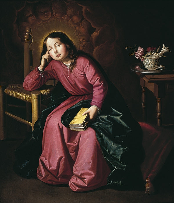 Child Virgin Sleeping - Francisco de Zurbarán