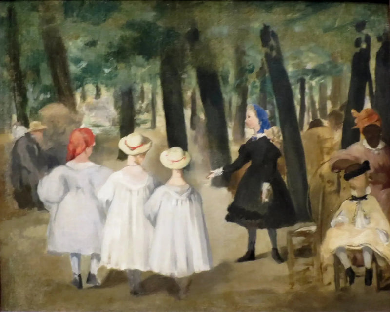 Children in the Tuileries - Édouard Manet