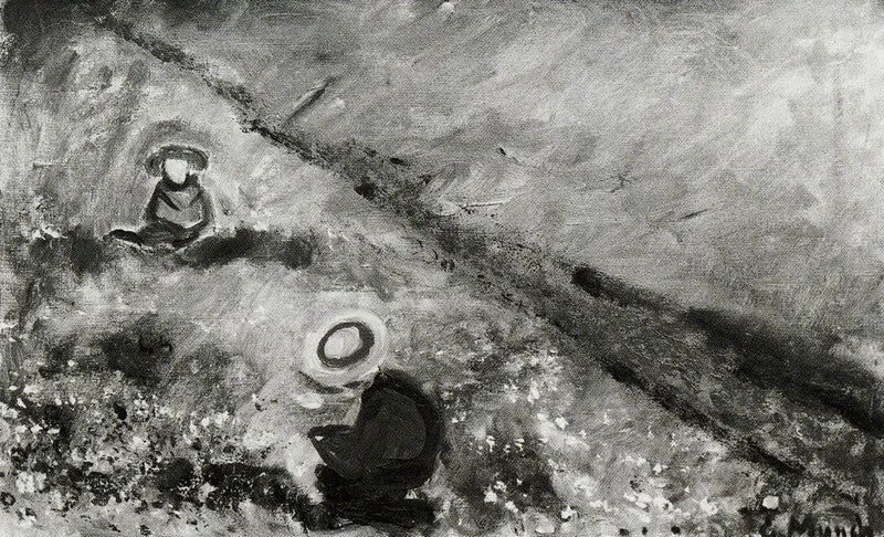 Children in a Flowering Meadow - Edvard Munch