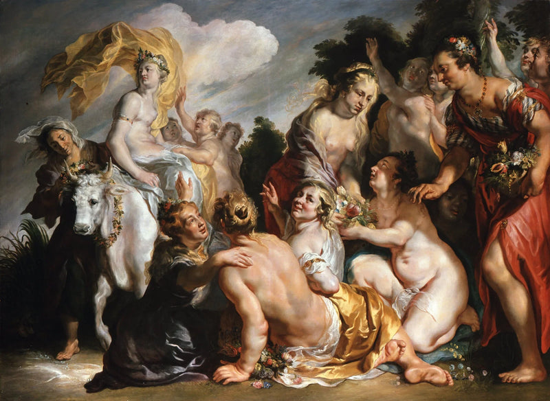 Enlèvement d'Europe - Jacob Jordaens