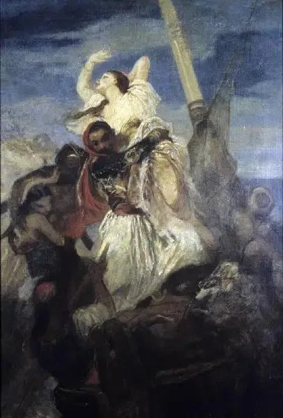 Abduction - Eugène Delacroix