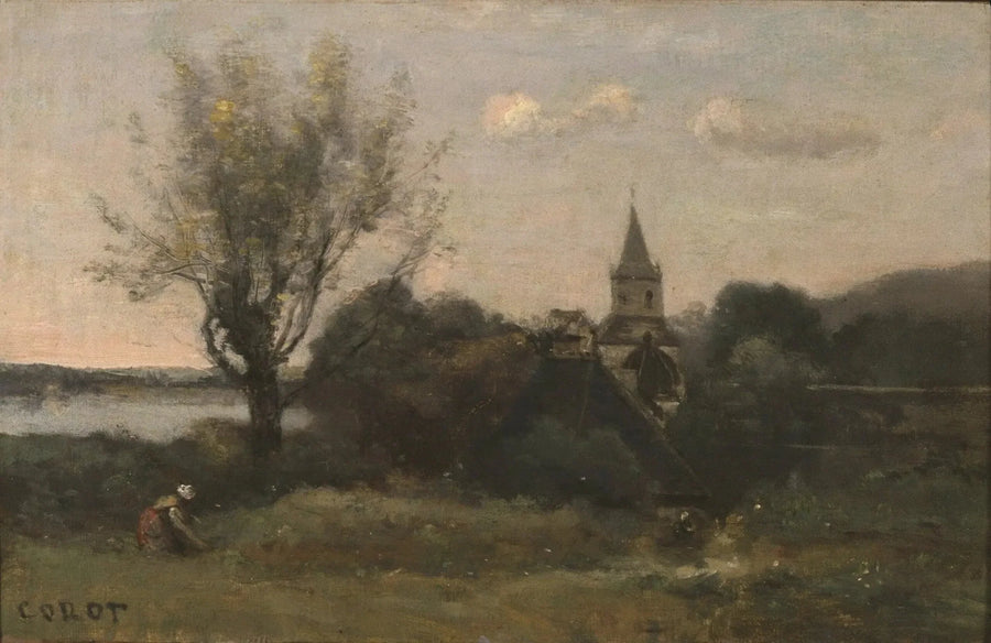 Ennery near Auvers - Jean-Baptiste Camille Corot