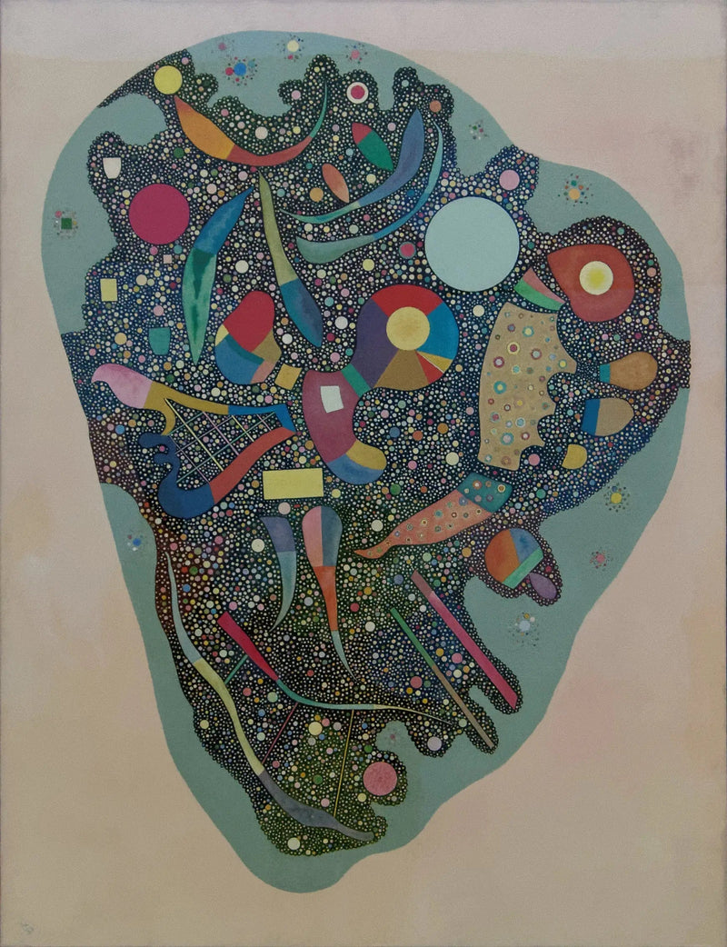 Settled Piling - Vassily Kandinsky