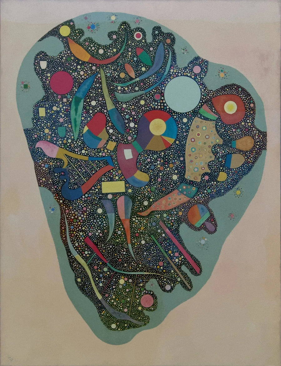 Settled Piling - Vassily Kandinsky