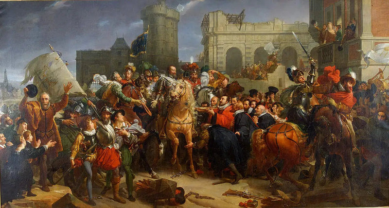 Entry of Henry IV into Paris, March 22, 1594 (1817) - François Gérard