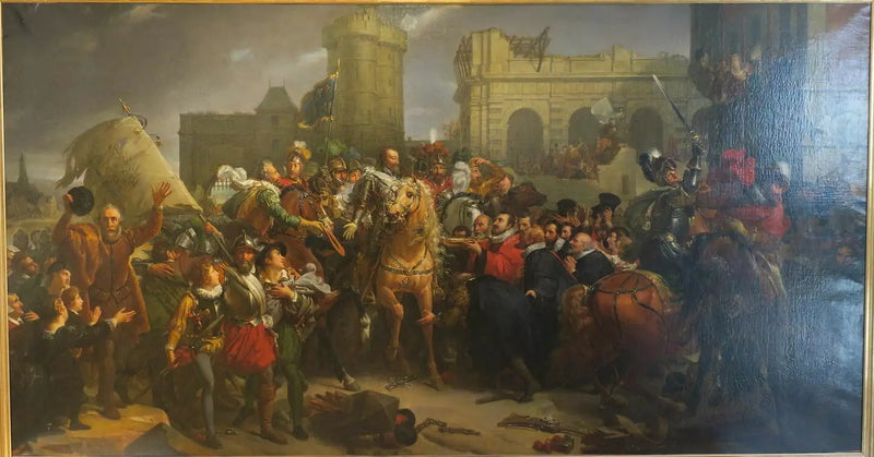 Entry of Henry IV into Paris on March 22, 1594 (1830) - François Gérard