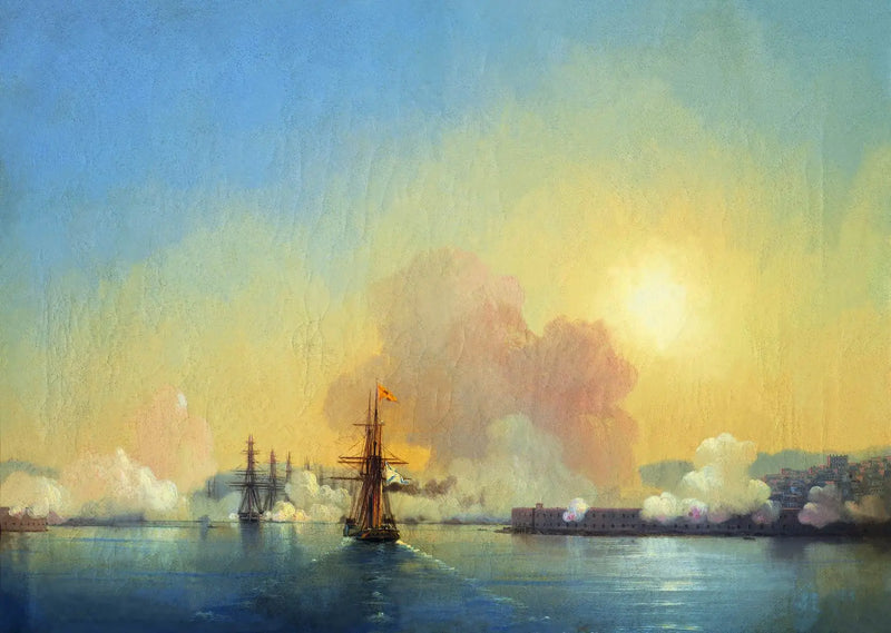 Entrance of the Bay of Sevastopol. - Ivan Aivazovsky