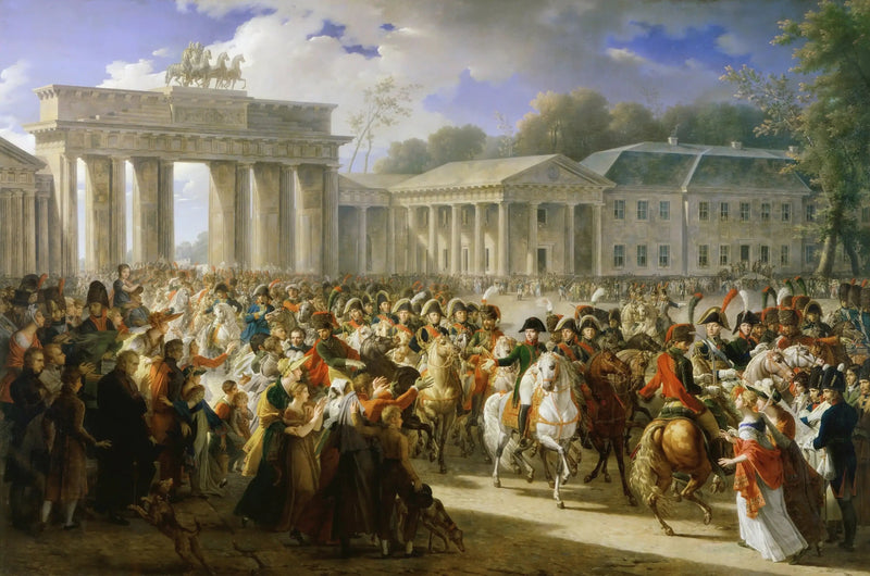 Entry of Napoleon I into Berlin, October 27, 1806 - Charles Meynier